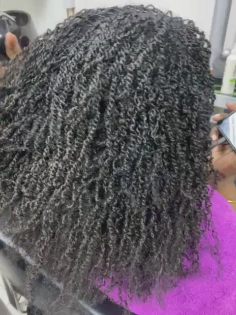 Afro Kinky Bulk Hair Colour #2 (Pre-stretched)